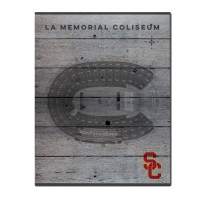USC Coliseum Wooden Seating Chart